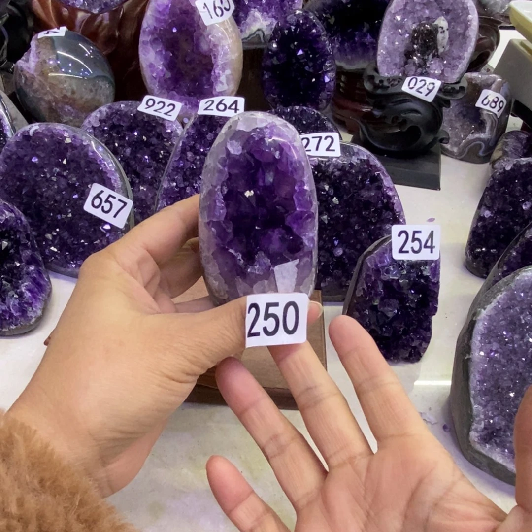 紫晶大型摆件（非配饰）未镶嵌