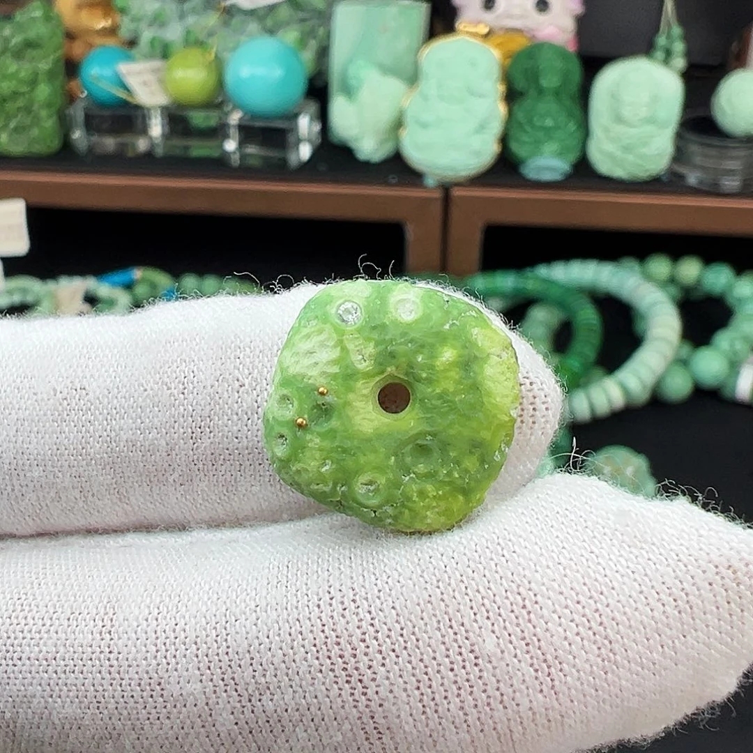 绿松石未镶嵌绿松石主播璐璐