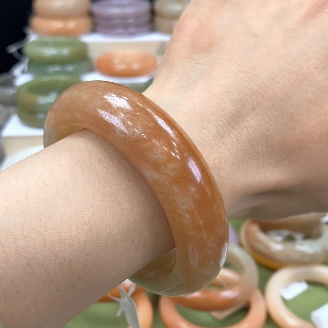 石英质玉手镯未镶嵌暖*