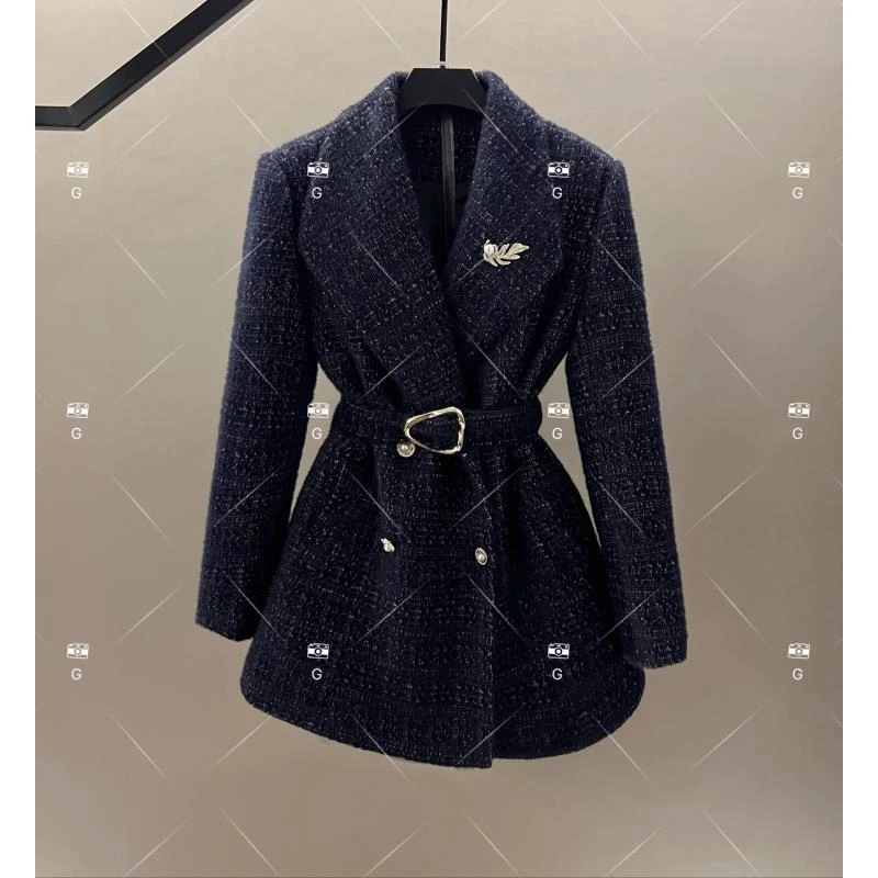 【静】秋冬气质小香风时尚设计师短款羽绒服 GS-57610