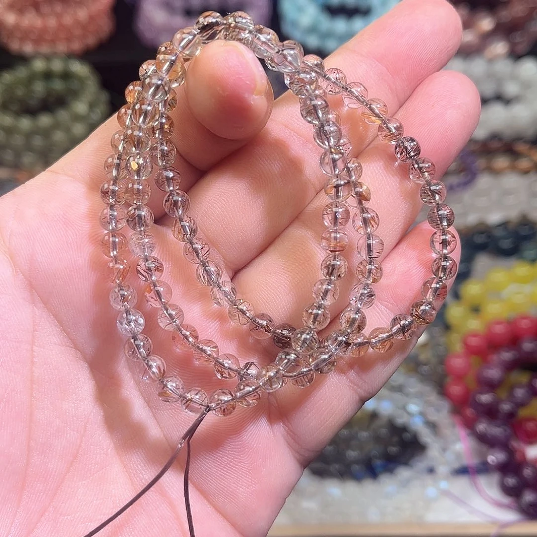 水晶手串未镶嵌天然水晶未镶嵌