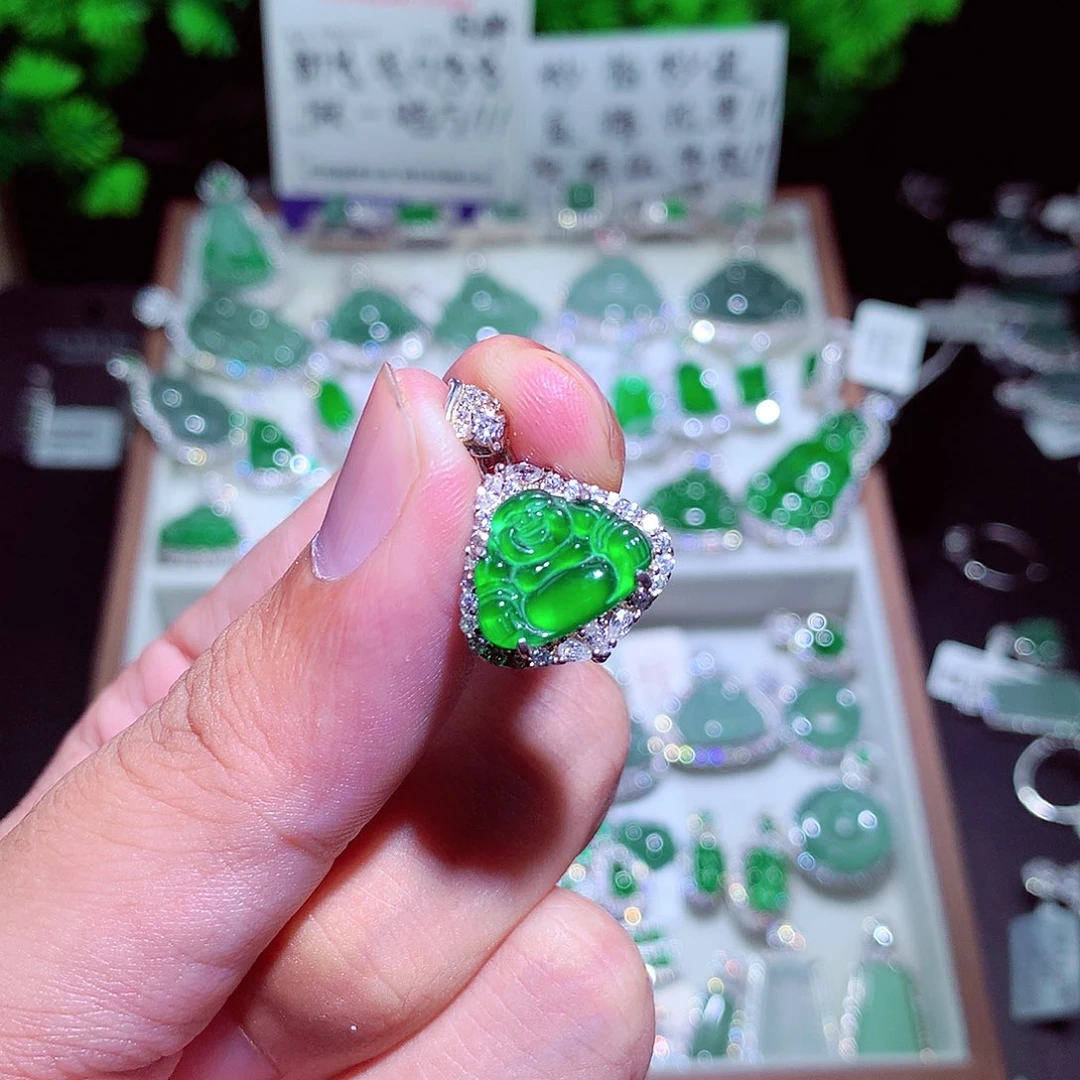 颈饰未镶嵌翡翠翡翠