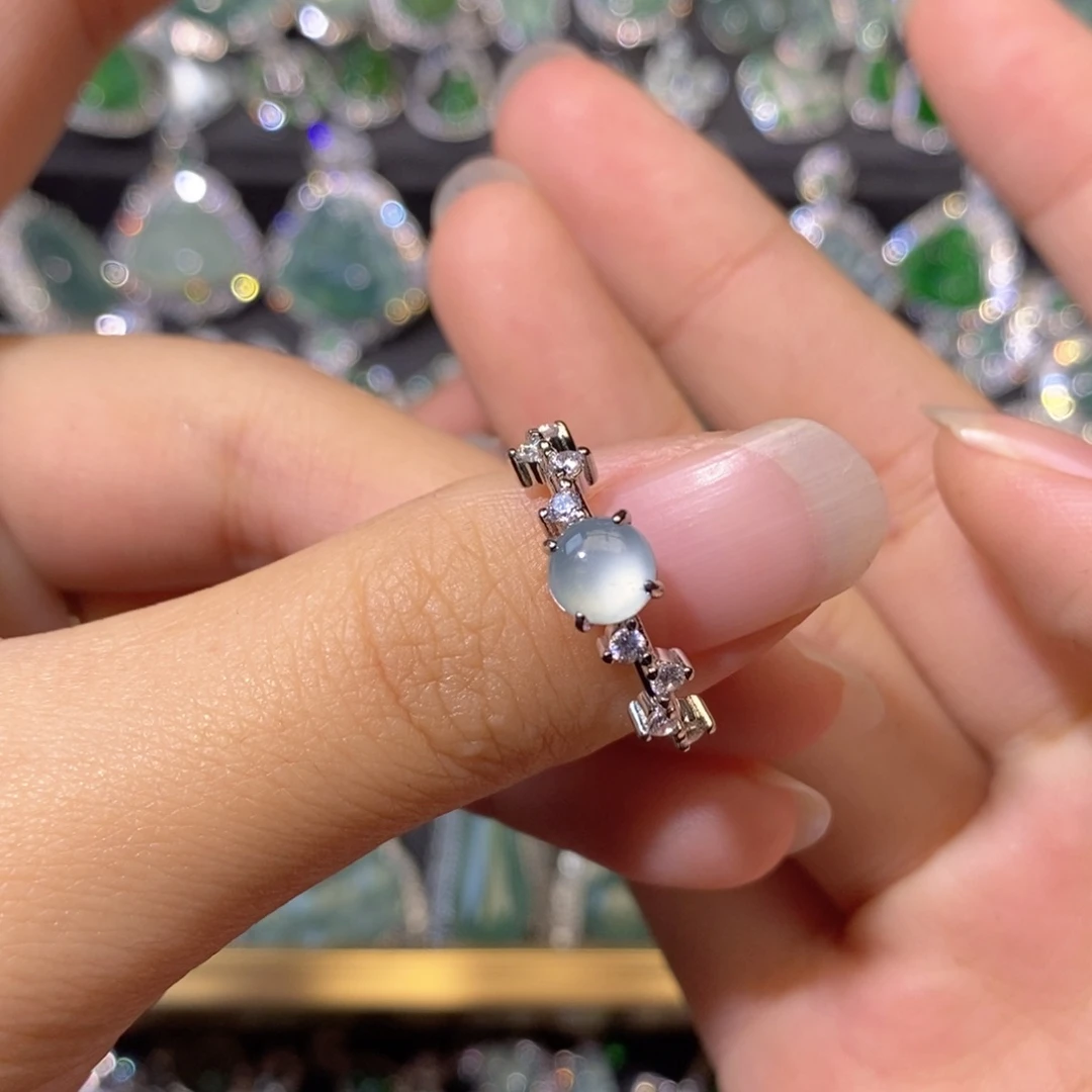 翡翠未镶嵌颈饰天然