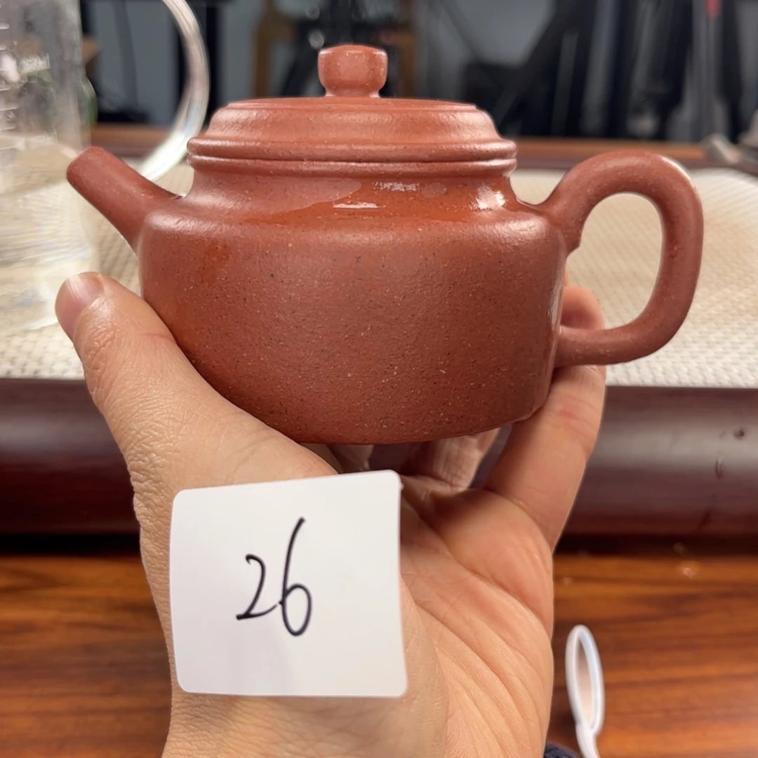紫砂茶壶别**恙微瑕 2.7-26 德中桃花泥200