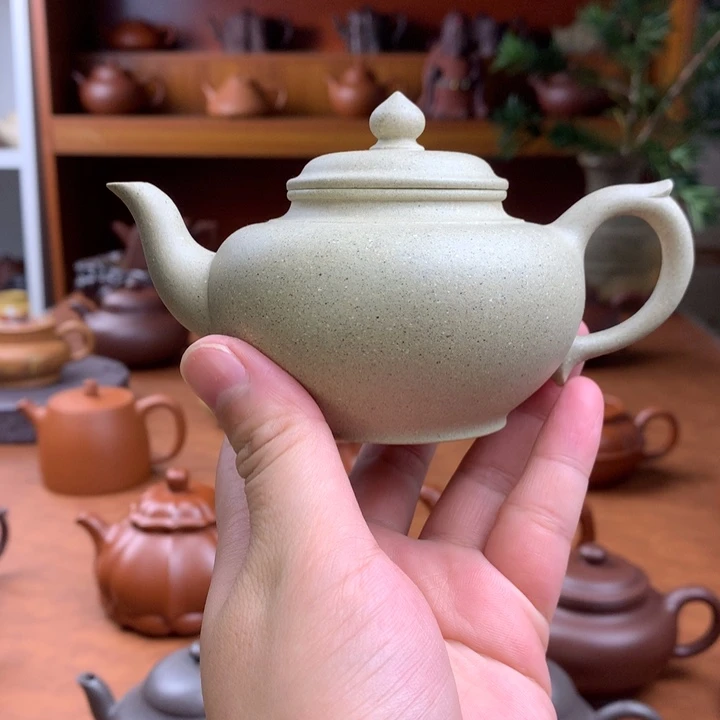 ┢****茶壶紫砂本山段泥容量150