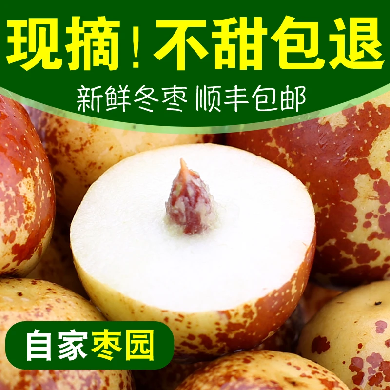 【赵书记助农】正宗陕西大荔冬枣3-5斤新鲜现摘脆甜当季鲜果顺丰