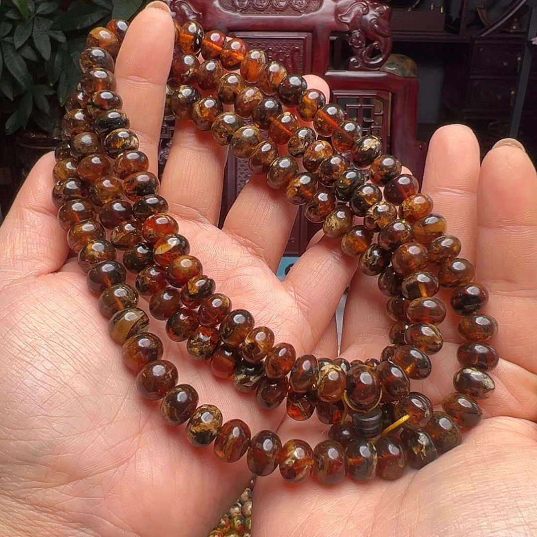 琥珀未镶嵌裸石抚顺琥珀20673十