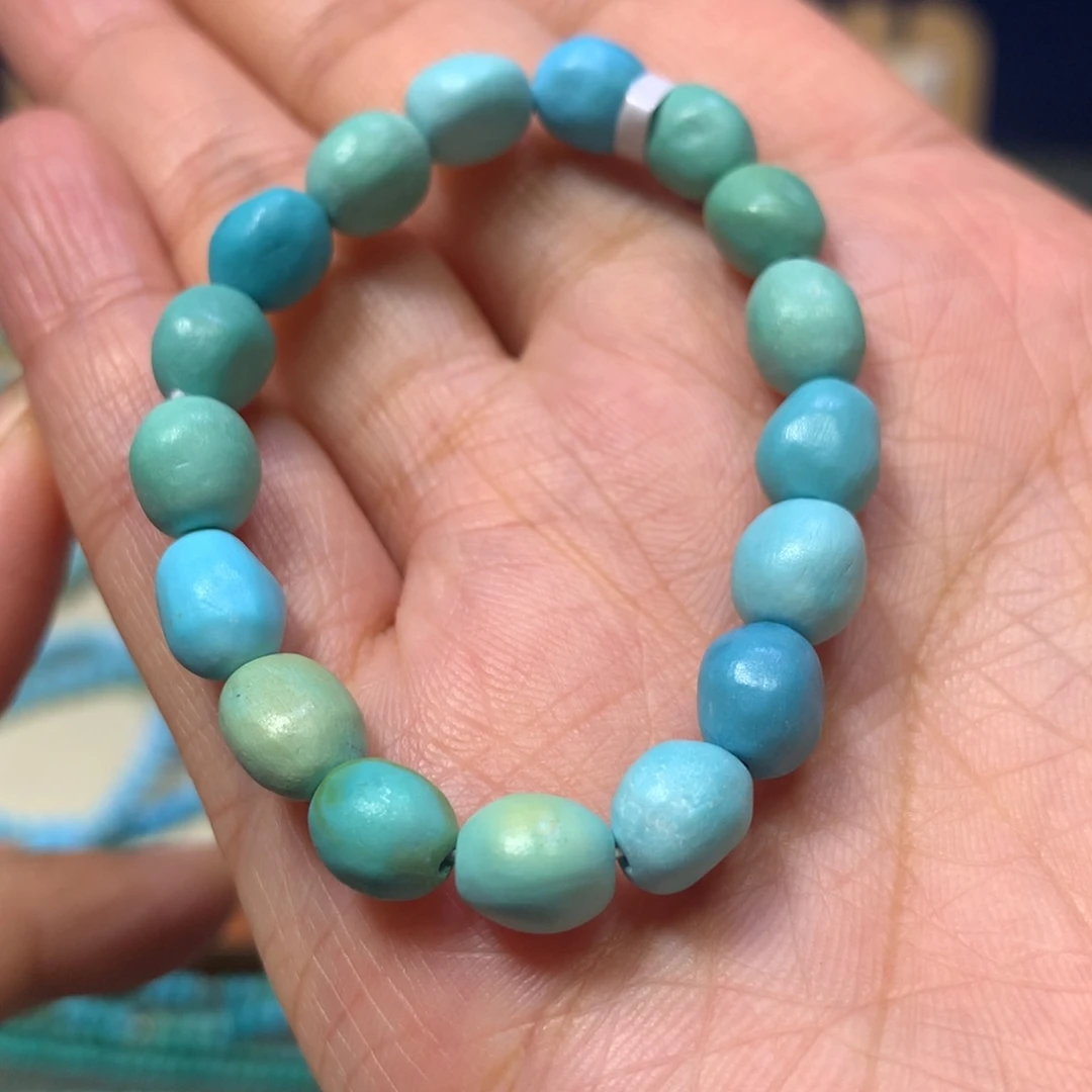 未镶嵌绿松石半成品