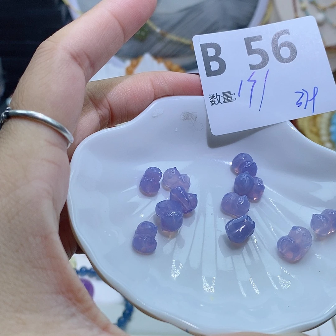 水晶珠宝半成品未镶嵌B56