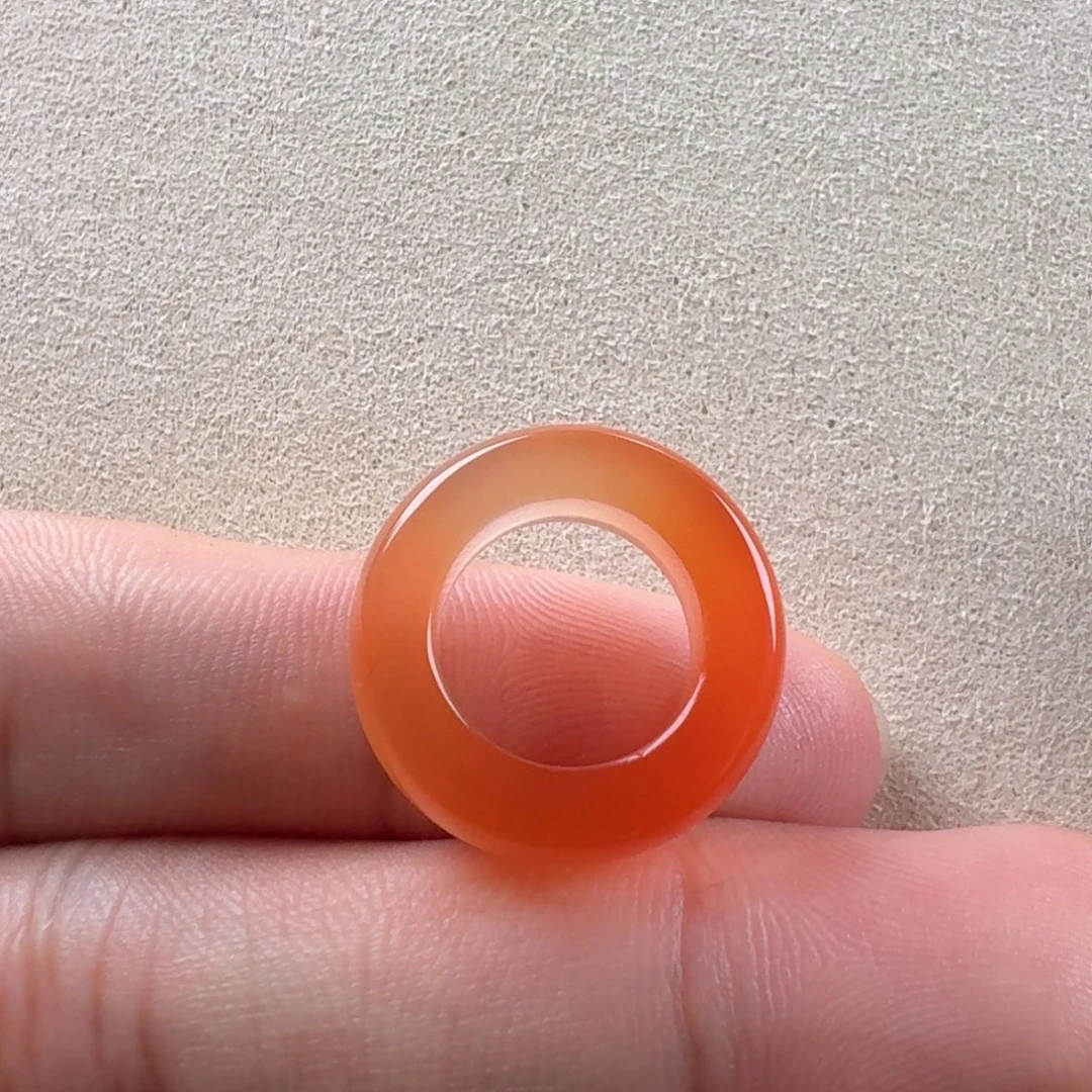 南红玛瑙未镶嵌跑环11.9