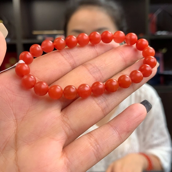 未镶嵌南红玛瑙南红玛瑙深水红卡7