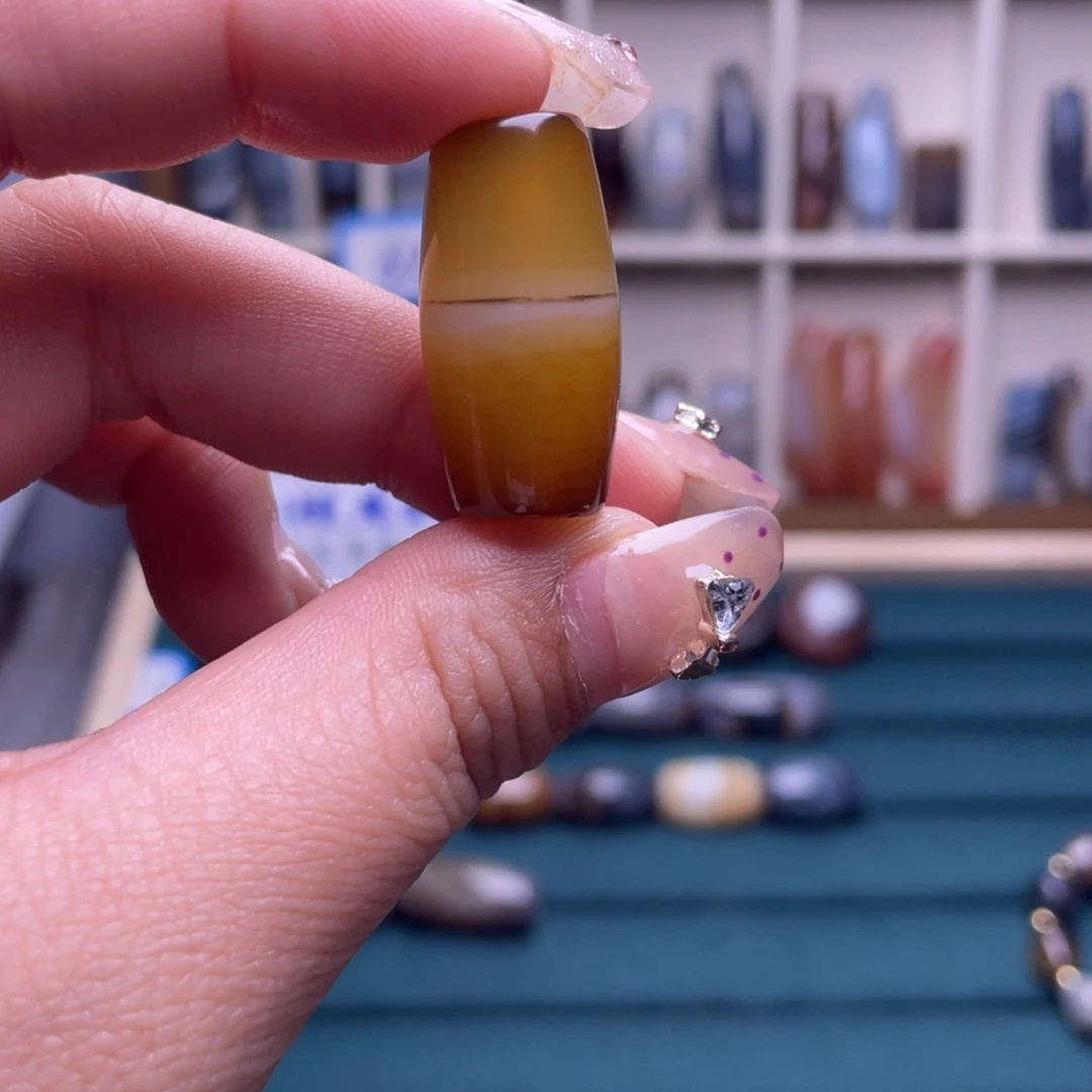 望***玛瑙/玉髓合金颈饰