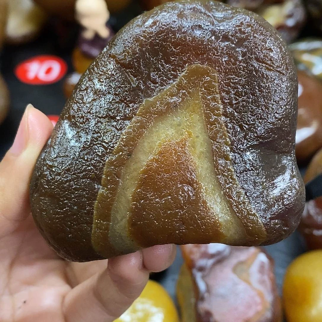 玛瑙/玉髓未镶嵌手把件