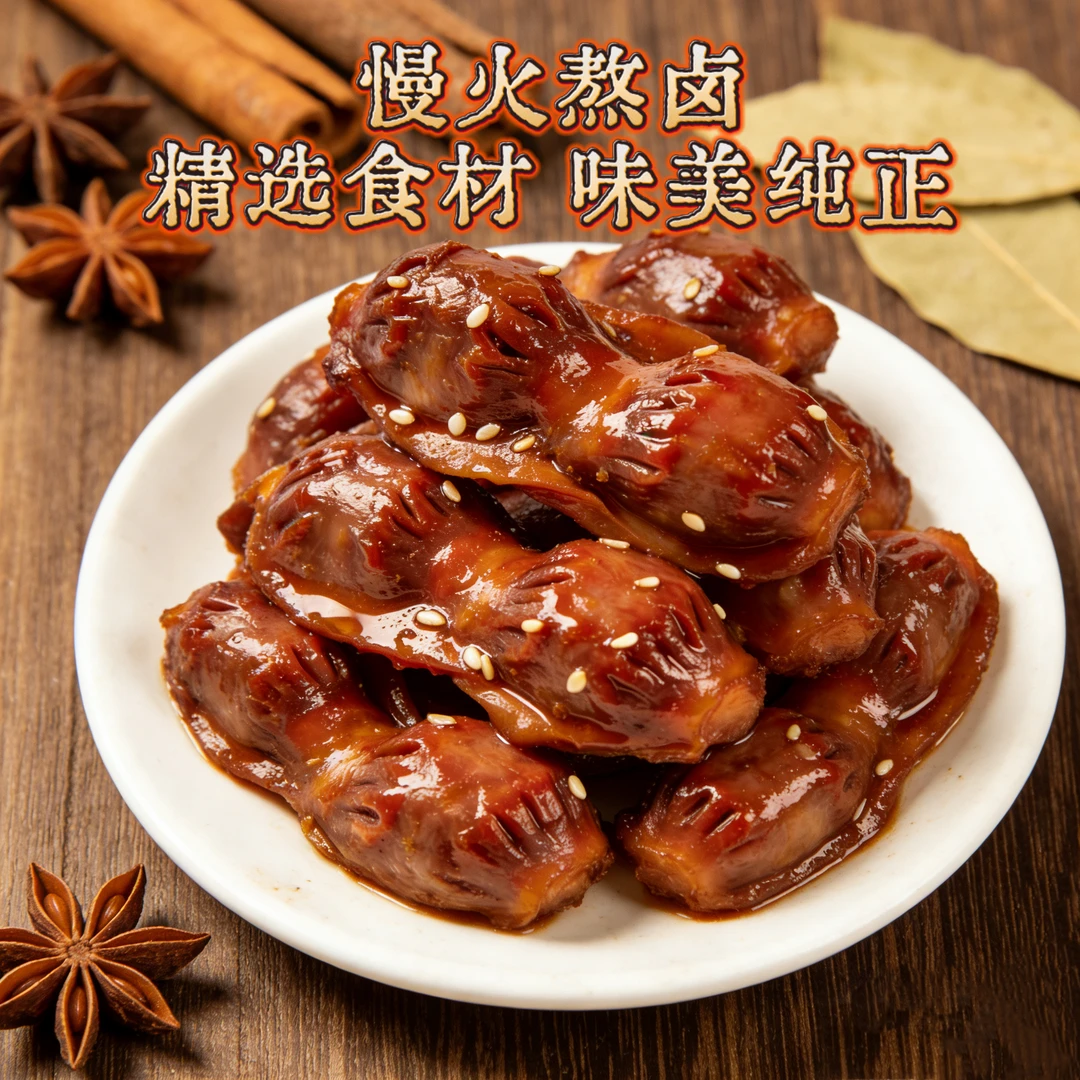 【精品鸡胗】新鲜五香卤鸡胗开袋即食追剧解馋休闲熟食零食下酒