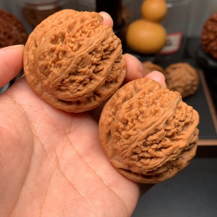 文玩核桃把件45大粗筋