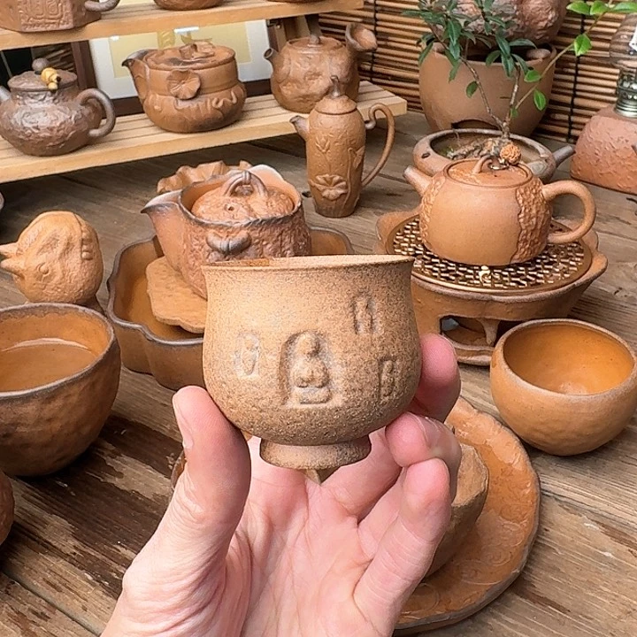 原矿老岩泥茶器系列