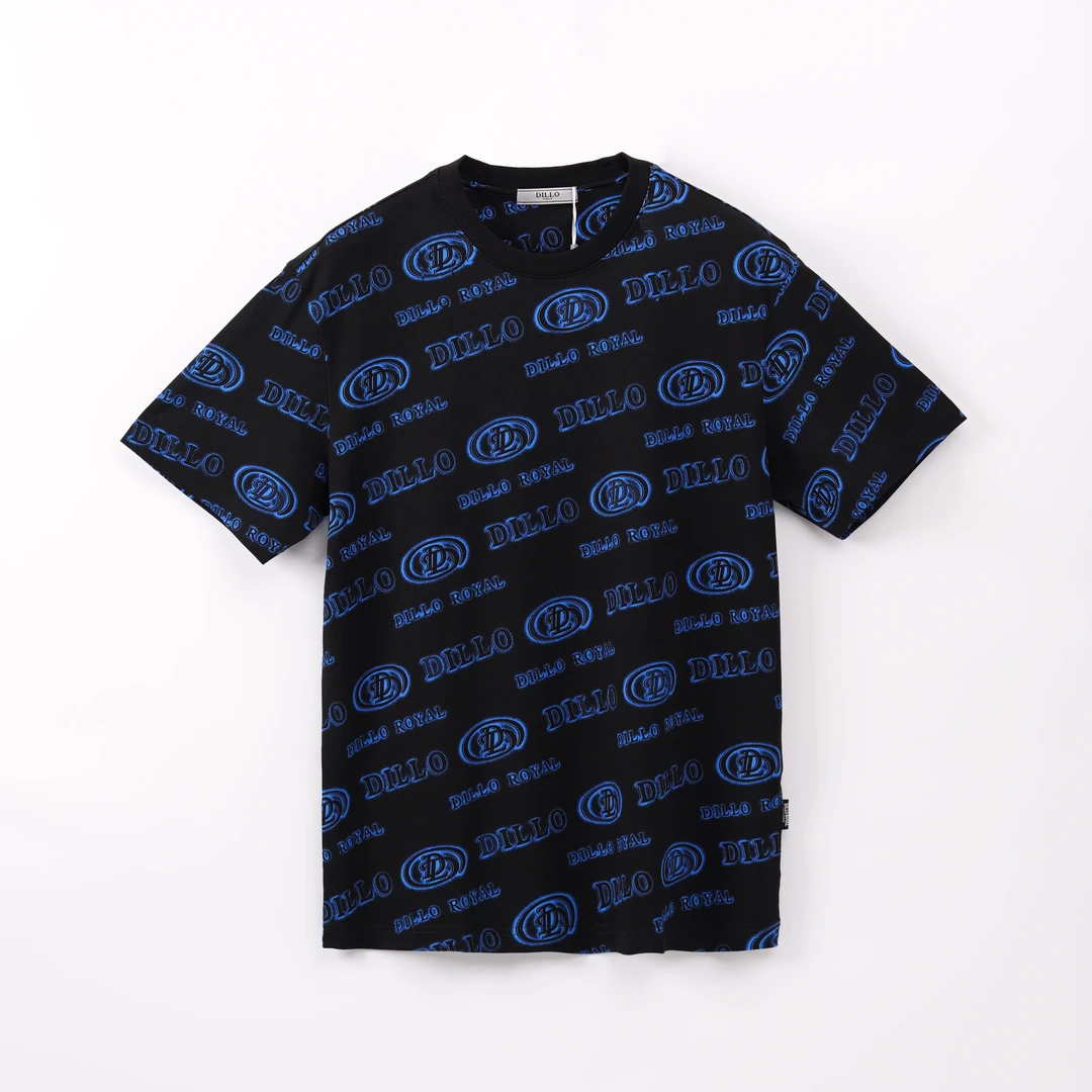 DILLO男士满印LOGO T恤