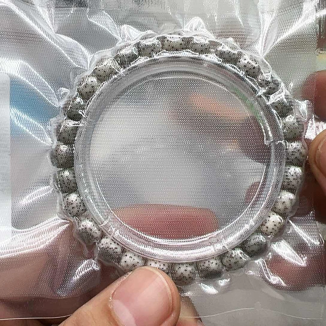 星月菩提手串106荣耀糯冰半臂石玉星月河豚87