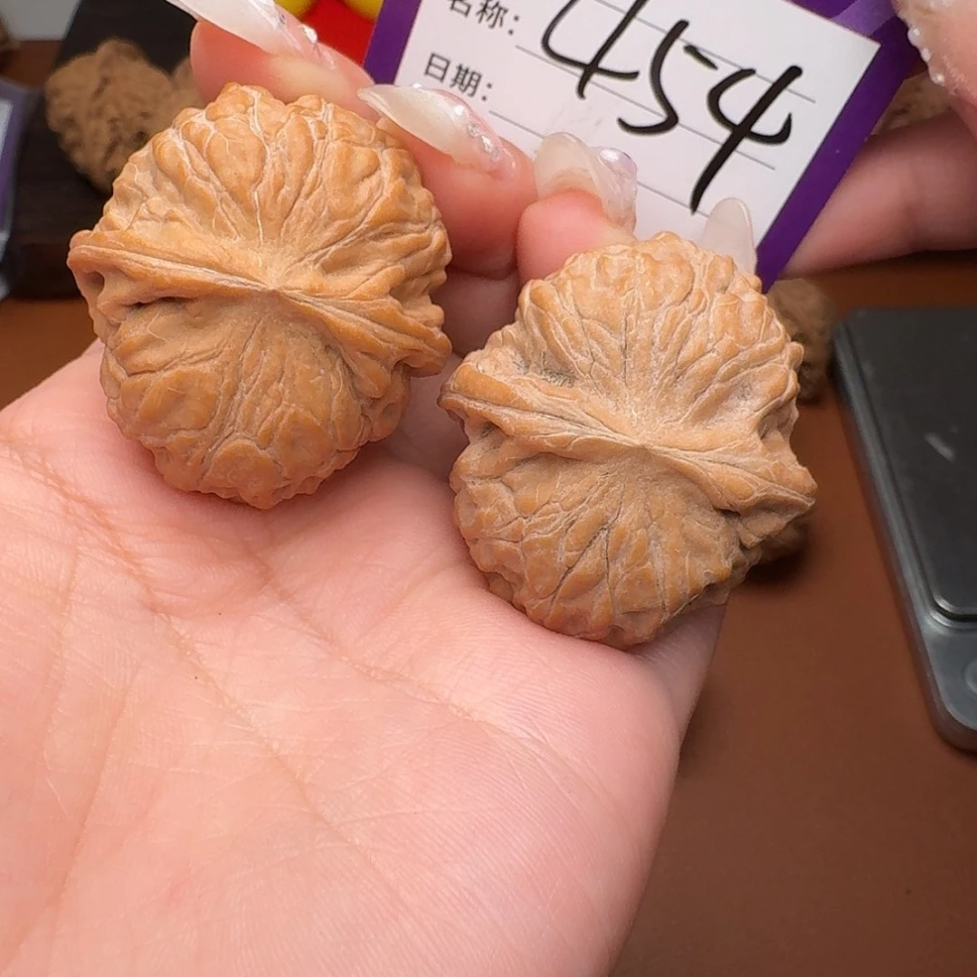 吊坠文玩核桃全品黄松峪38