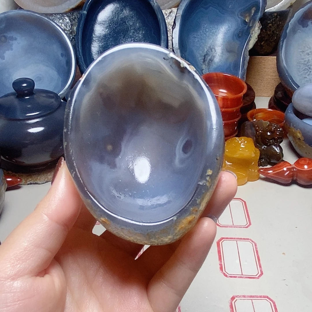 8***后玛瑙/玉髓未镶嵌，