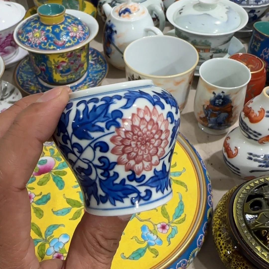 手绘瓷器全部处理