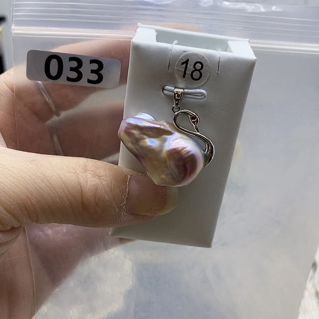 颈饰合金淡水珍珠