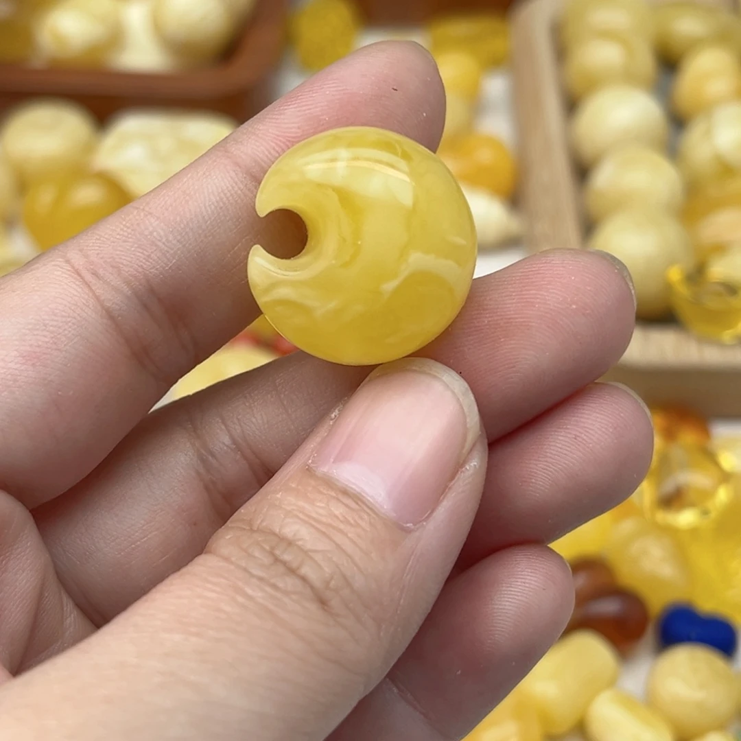 裸石蜜蜡未镶嵌天然