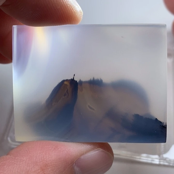 玛瑙/玉髓吊坠未镶嵌玩***康