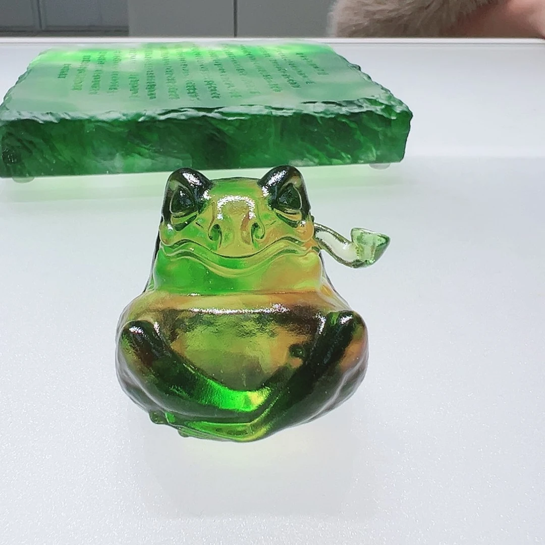 【闪购商品】手工艺品琉璃青蛙香插