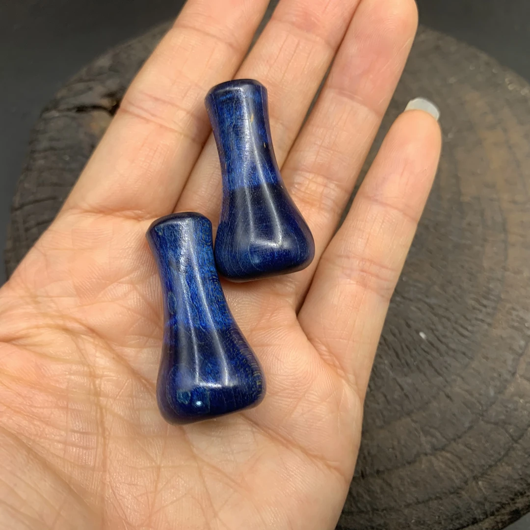 网秋粒手搓 水滴轮稳定木握丸S/D牌通用常规款一对网秋粒