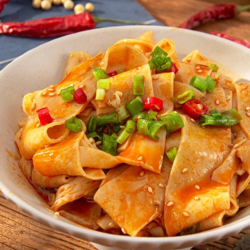 【包邮2斤】山药干面皮凉皮免煮非油炸方便速食凉拌热炒筋道爽口