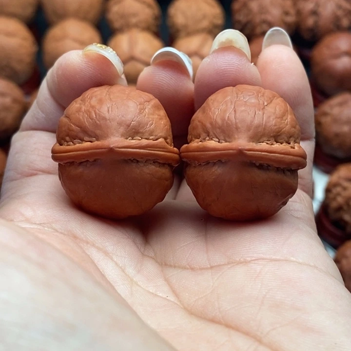 核桃精品文玩核桃手捻小苹果