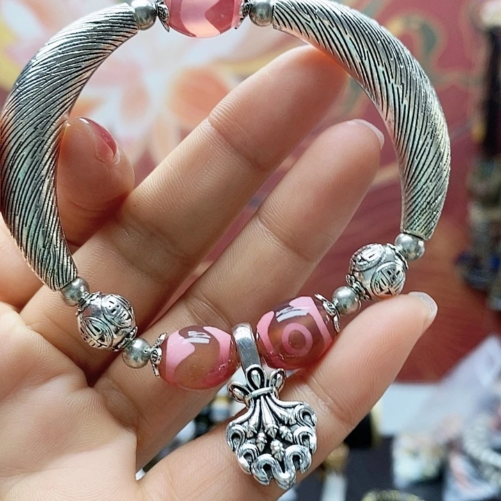 玛瑙/玉髓合金颈饰
