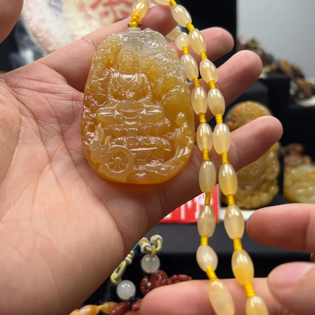石英质玉（黄龙玉）未镶嵌多选发其一