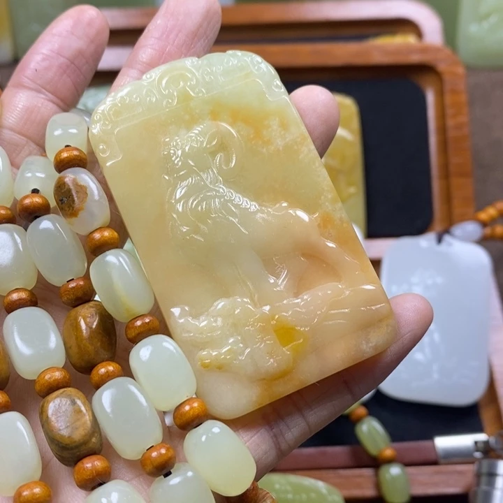 石材茶****哥生肖牌子一套