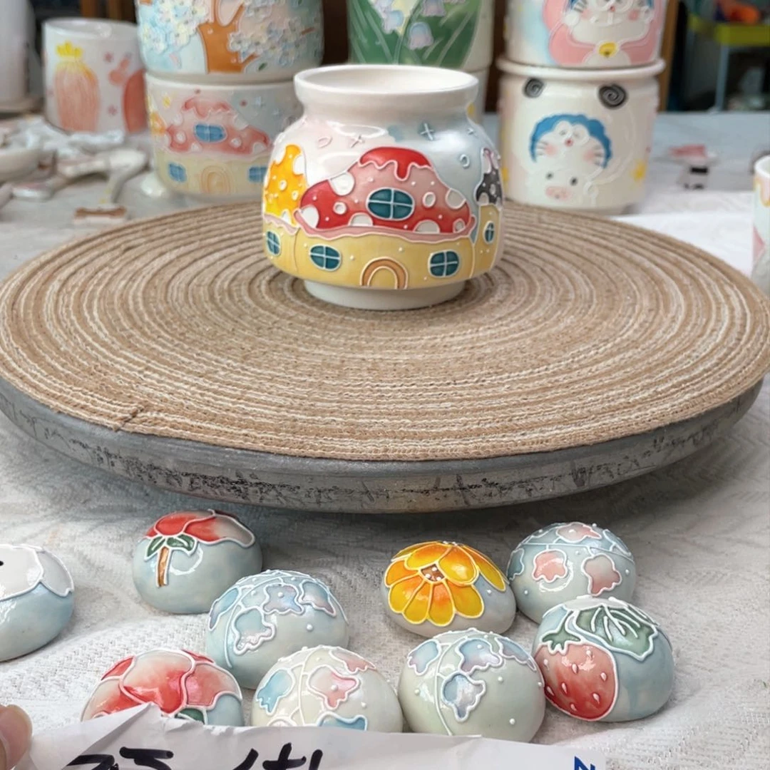 手绘手工制作陶瓷12