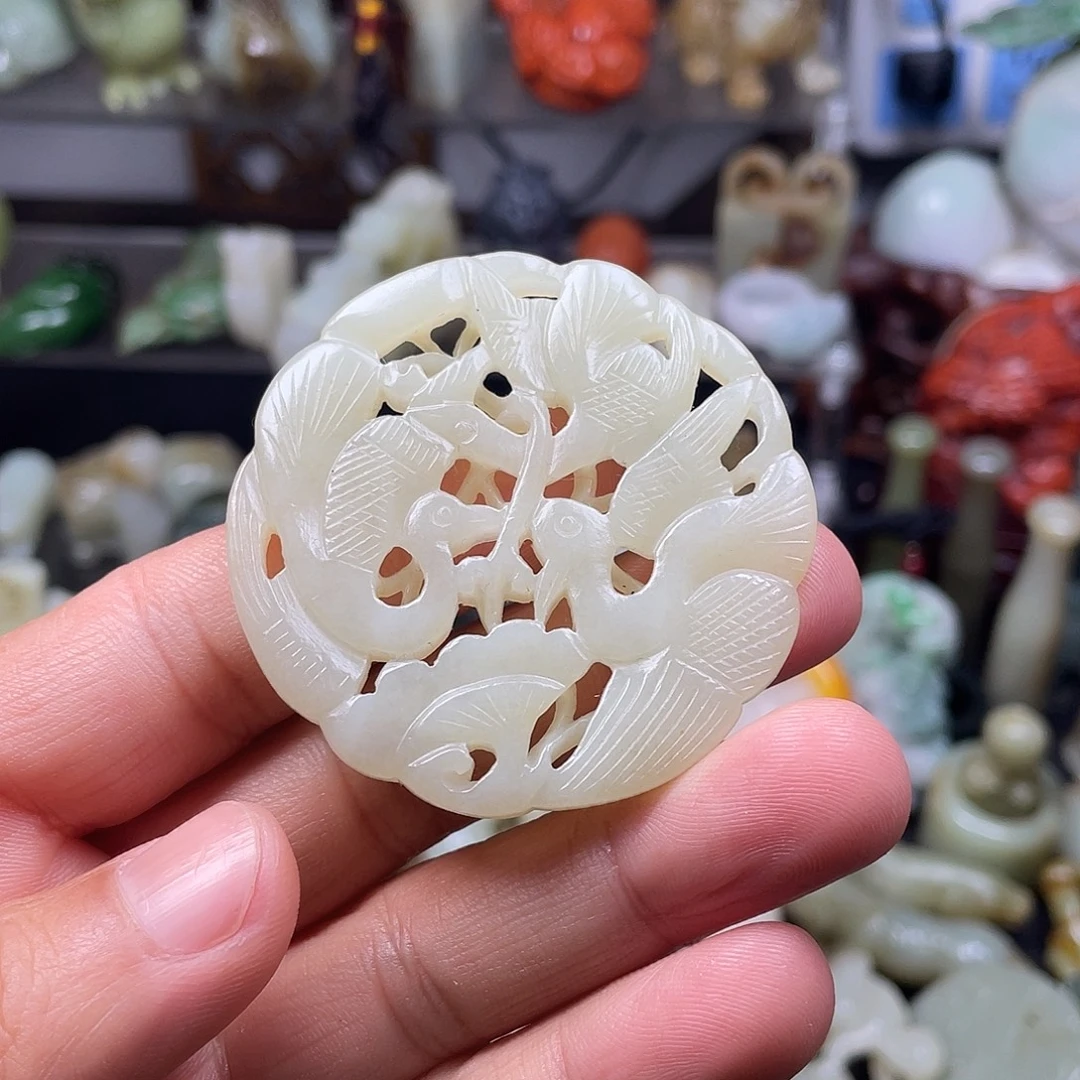 和田玉（糖玉）未镶嵌颈饰