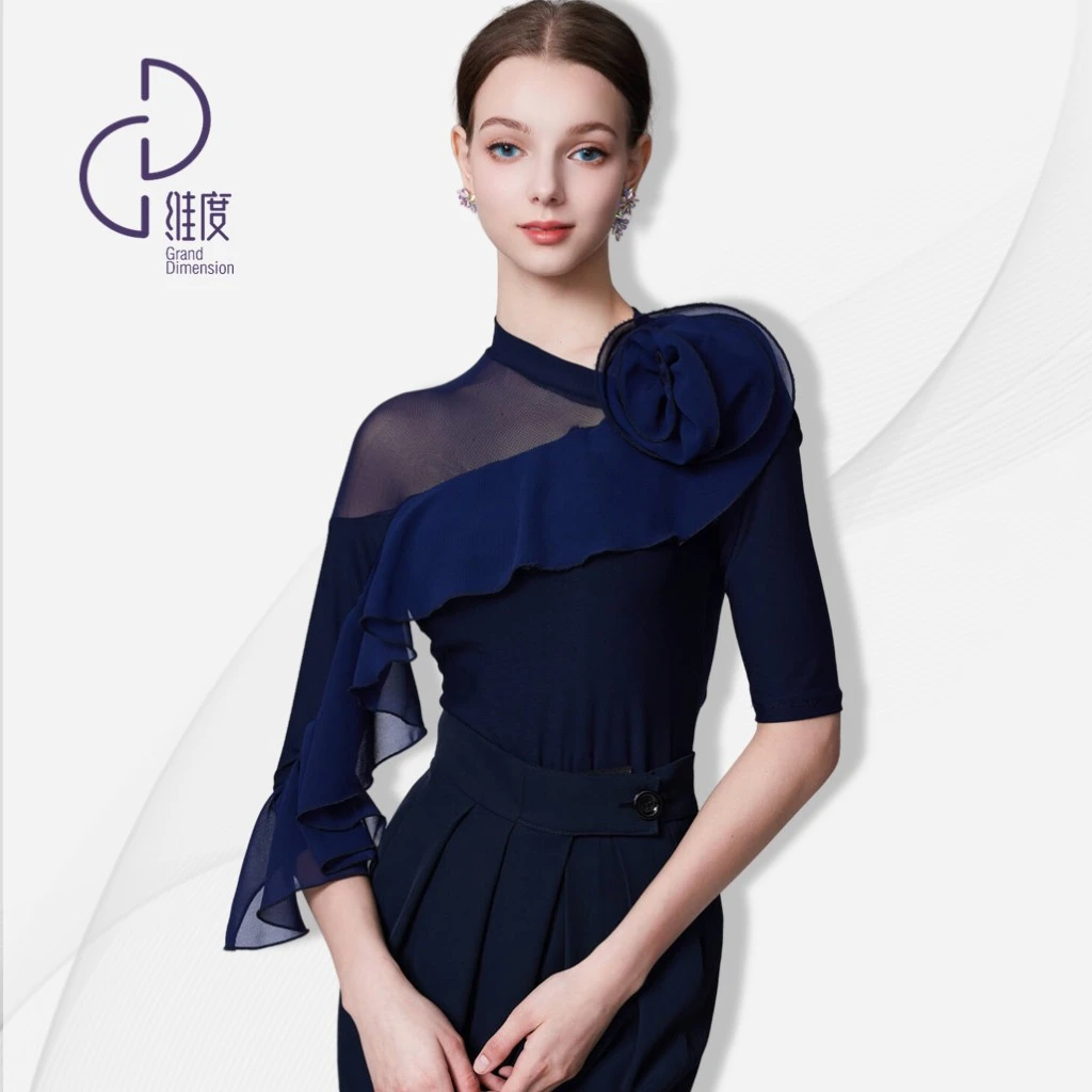【维度舞服】Y485新品女士上衣摩登舞蹈服