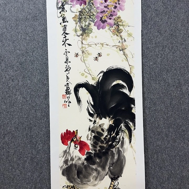 国画娄鹏老师手绘作品