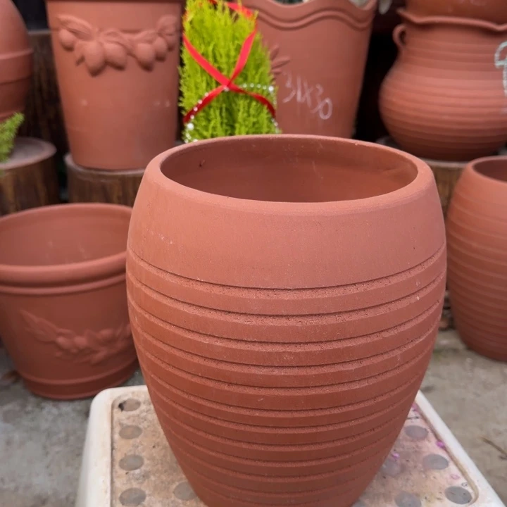 花盆紫砂口20高26宜兴紫砂