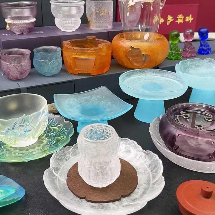 丹*双福温茶炉 琥珀色