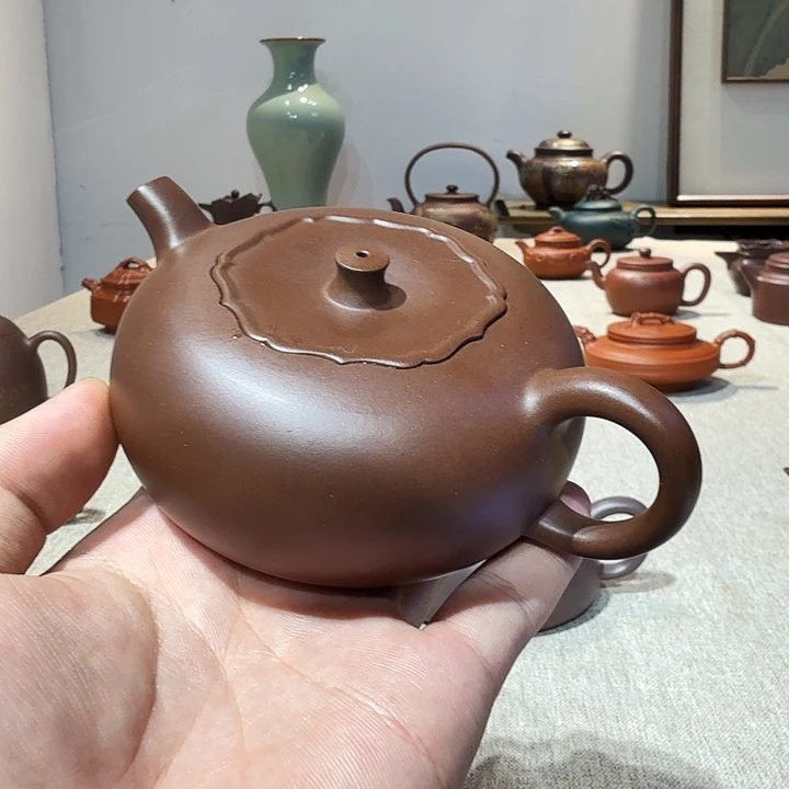 小***墨紫砂茶壶原矿紫砂壶