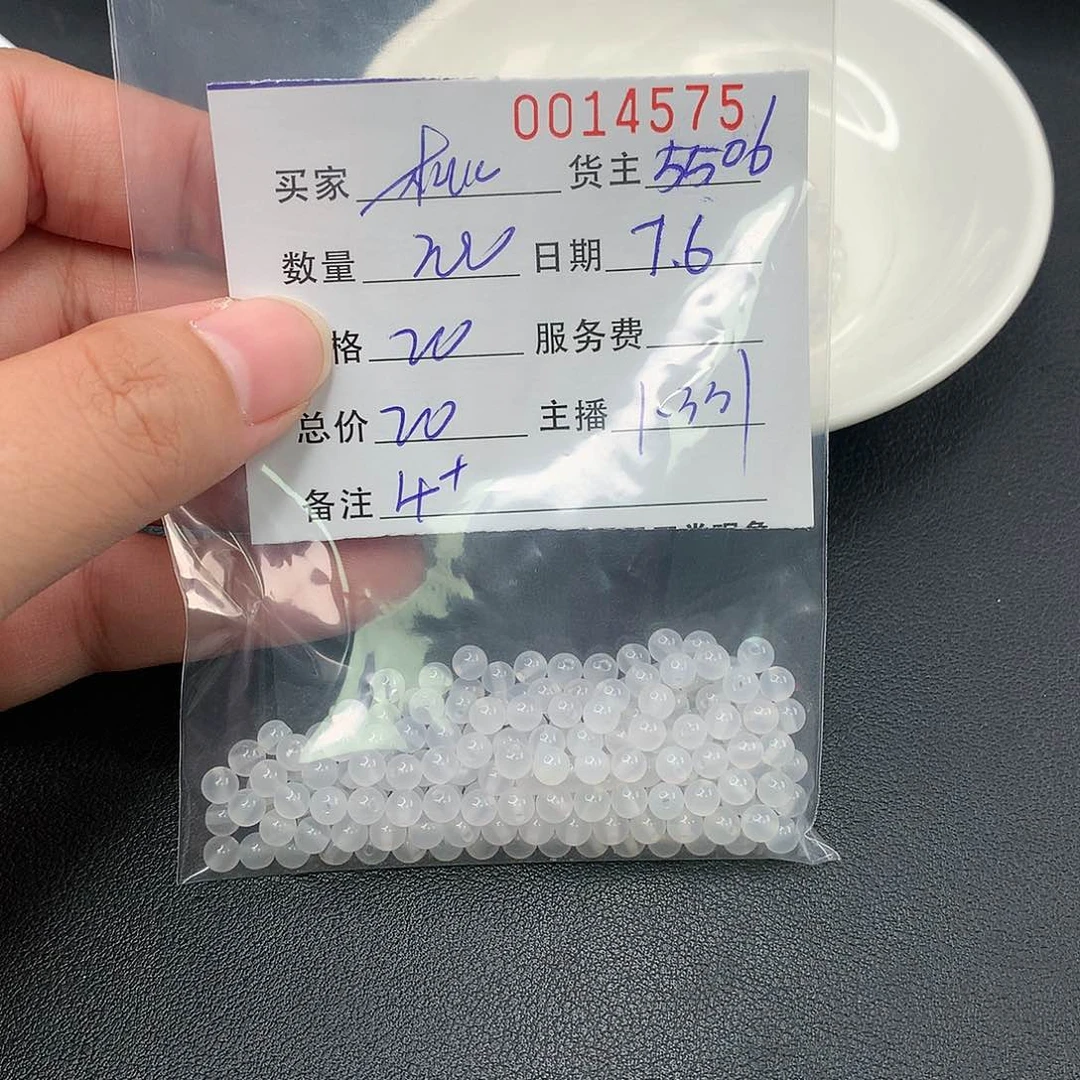 东陵石未镶嵌手链桃**淘天然玉石散珠DIY多样性自发