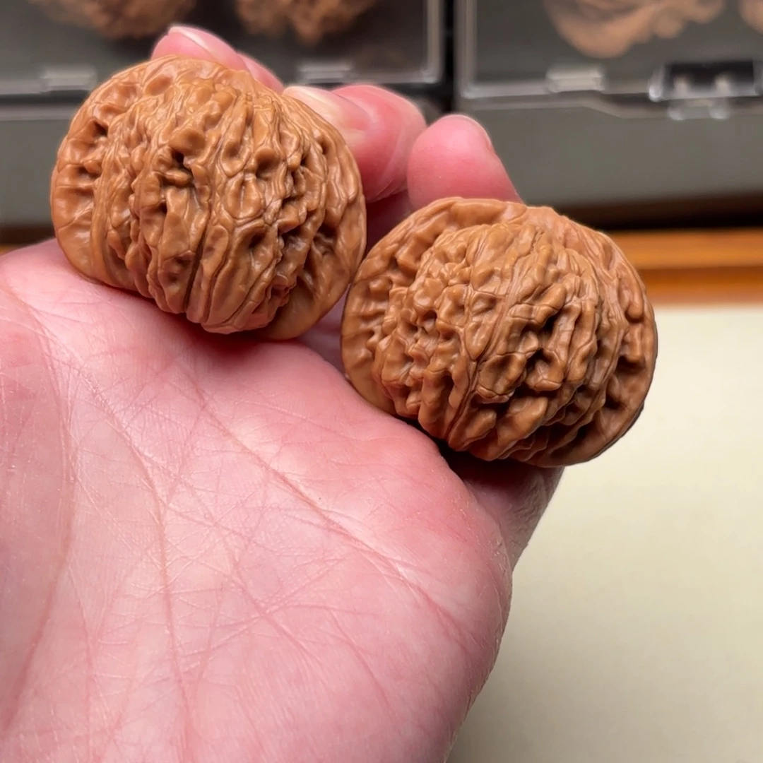 把件文玩核桃四座楼