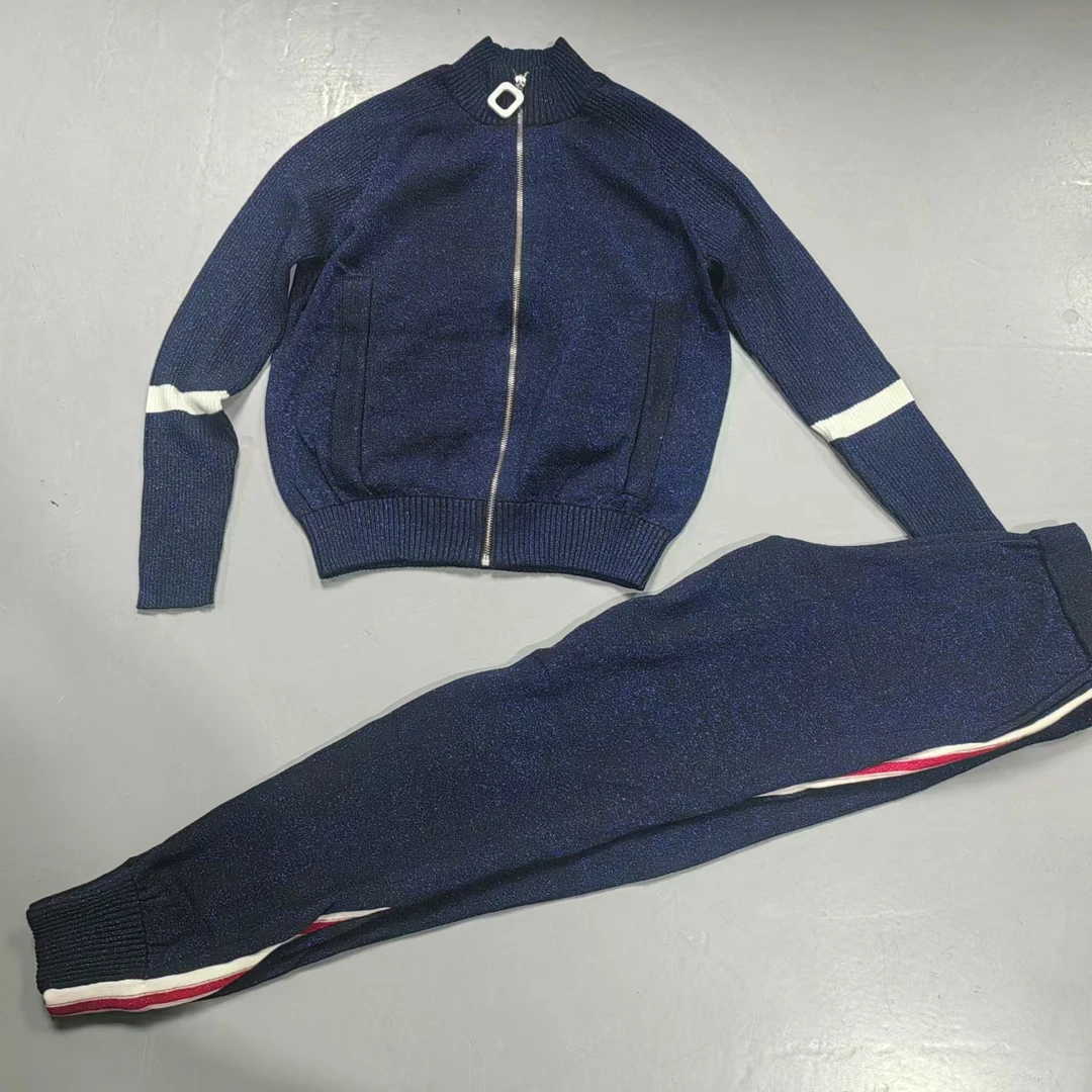 【南油玲姐】蓝色套装两件套84722