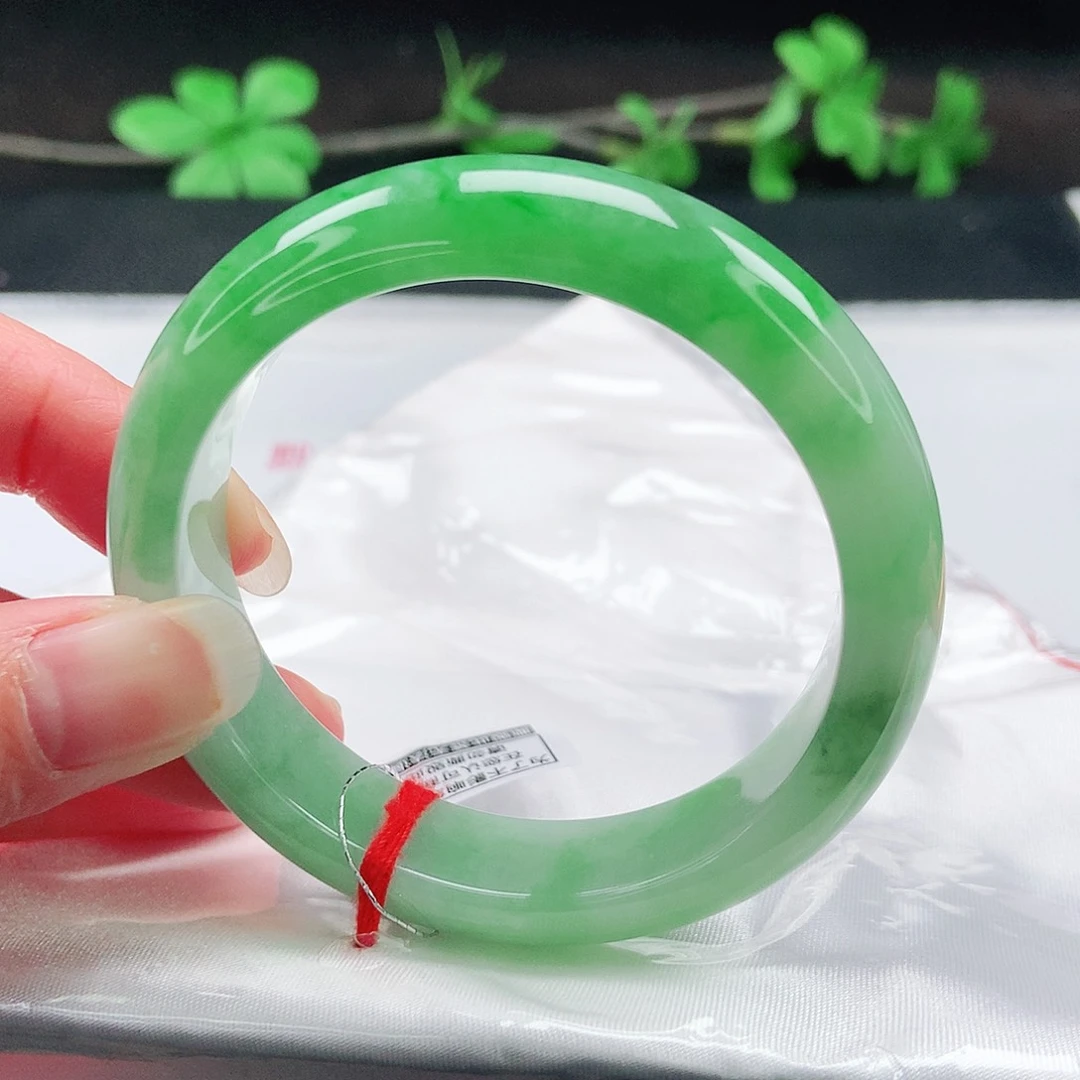 未镶嵌手镯翡翠53圈