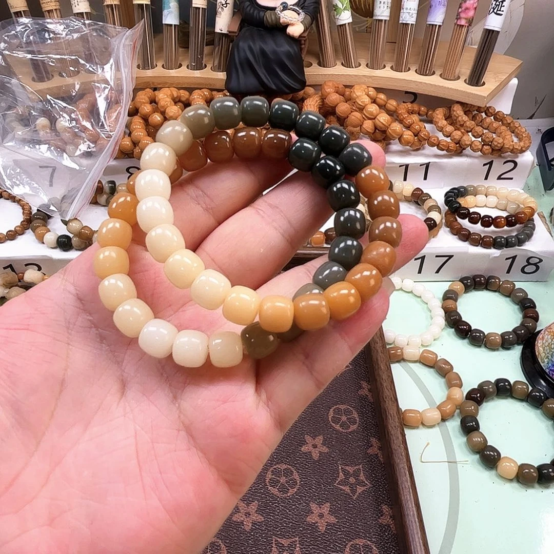 白玉菩提手串媛**?手串