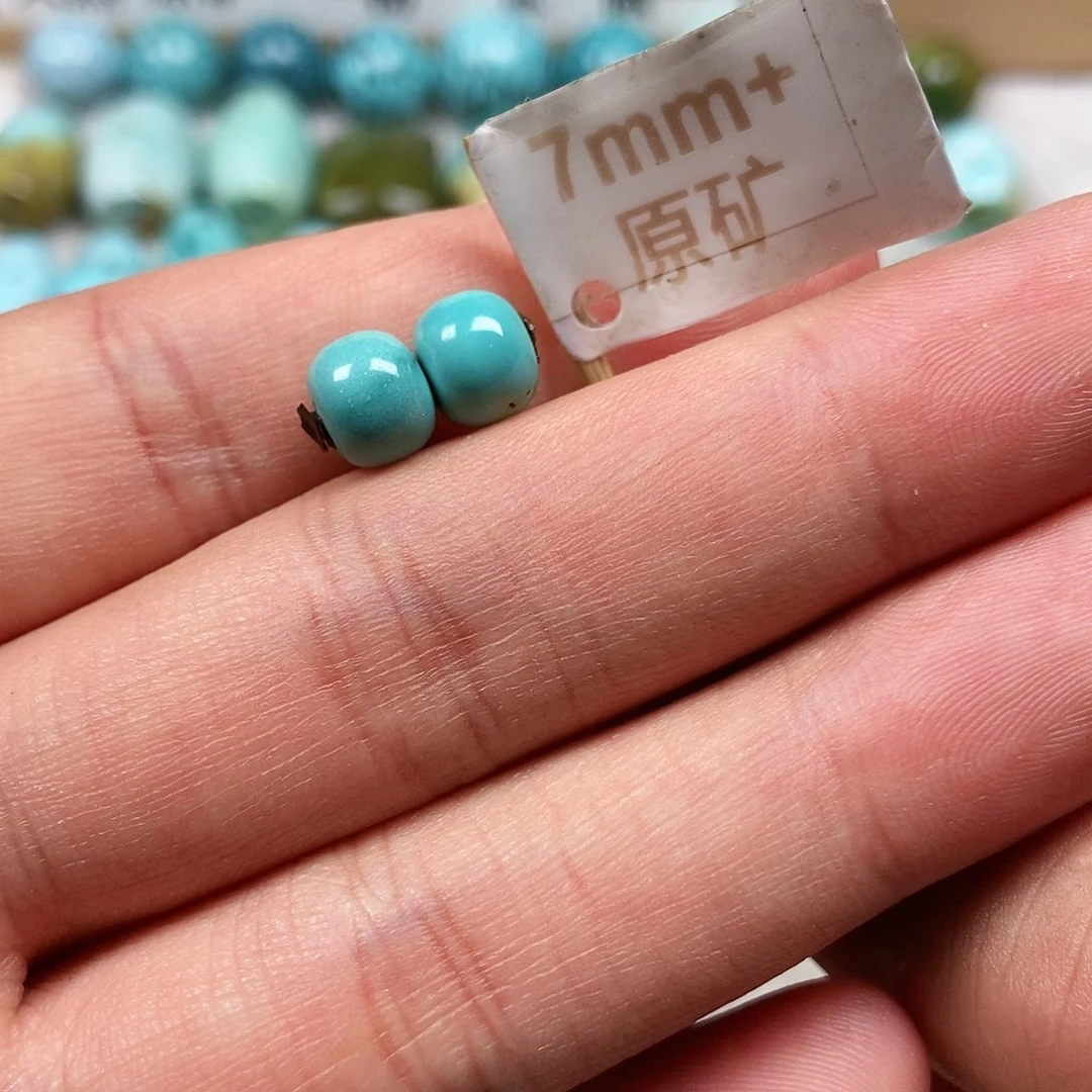 未镶嵌绿松石珠宝半成品