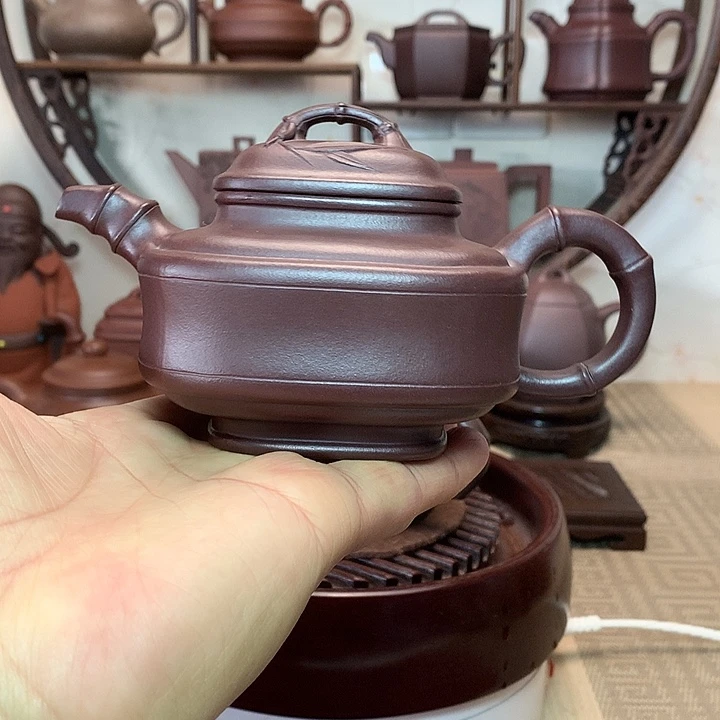 好***七紫砂茶壶原矿紫砂壶