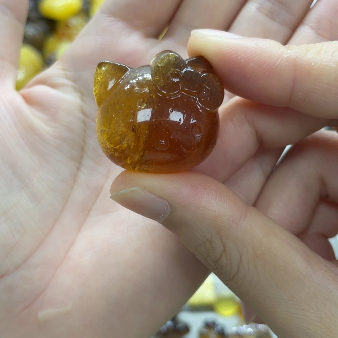 裸石琥珀未镶嵌30号链接